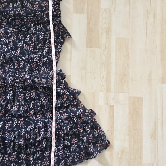 Design Lab floral sleeveless tiered ruffle dress - Picture 4 of 8